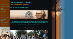Desktop Screenshot of orangecountysar.org